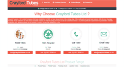 Desktop Screenshot of crayford-tubes.co.uk